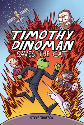 Timothy Dinoman Saves the Cat: Book 1 cover