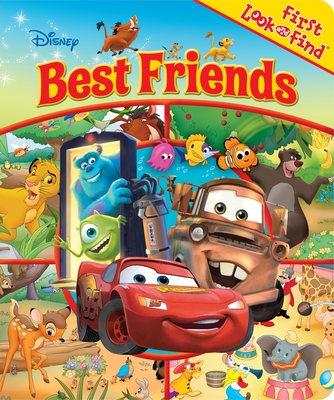 Disney: Best Friends First Look and Find By Pi Kids, Dicicco Studios (Illustrator), Warner McGee (Illustrator) Cover Image