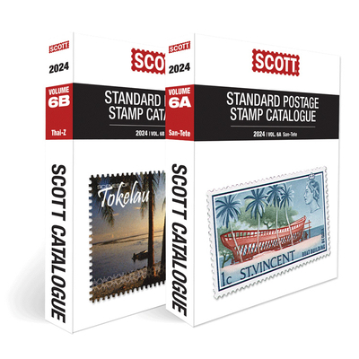 2024 Scott Stamp Postage Catalogue Volume 6: Cover Countries San-Z (2 Copy Set): Scott Stamp Postage Catalogue Volume 6: Countries San-Z (Scott Stamp Postage Catalogues)