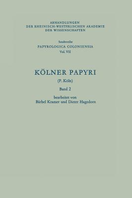 Kölner Papyri Cover Image