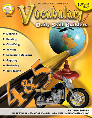 Vocabulary, Grades 4 - 5 (Daily Skill Builders)