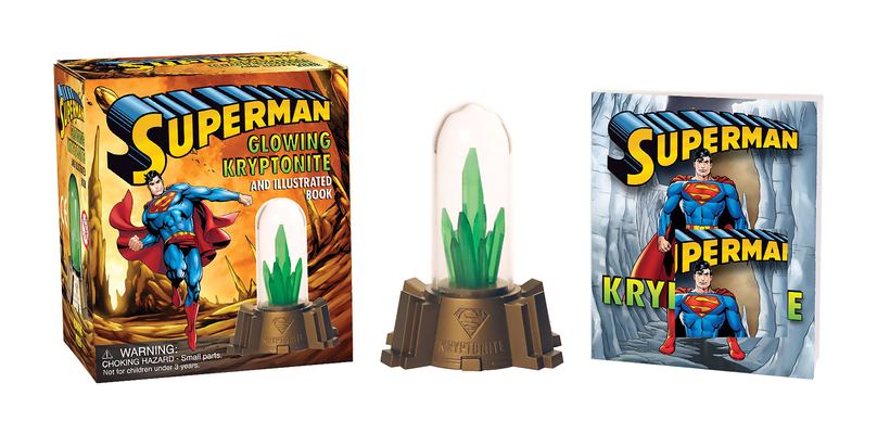 Superman: Glowing Kryptonite and Illustrated Book (RP Minis)