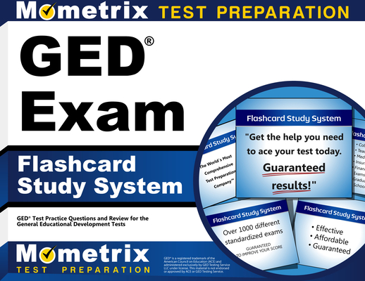GED Exam Flashcard Study System: GED Test Practice Questions & Review for the General Educational Development Test Cover Image