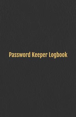Password Keeper Logbook: Internet Address & Password Organizer with Table of Contents (Leather Design Cover) 5.5x8.5 Inches Cover Image