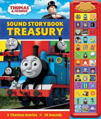 Thomas & Friends: Sound Storybook Treasury [With Battery] By Pi Kids, Barry Goldberg (Illustrator) Cover Image