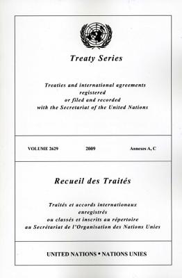 Treaty Series, Volume 2629 By United Nations (Manufactured by) Cover Image