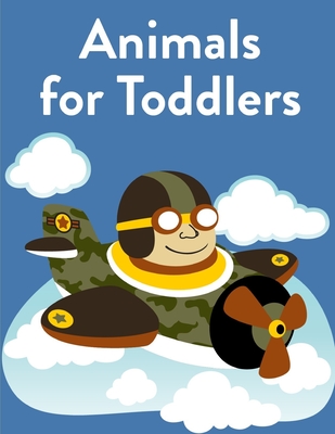 Animals For Toddlers: Christmas Coloring Book for Children, Preschool, Kindergarten age 3-5 Cover Image