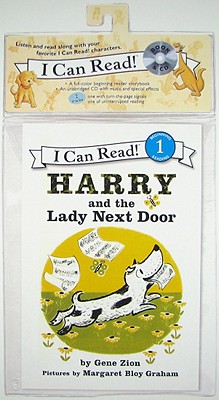 Harry and the Lady Next Door Book and CD (I Can Read Level 1) Cover Image