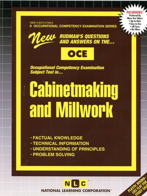 CABINETMAKING AND MILLWORK: Passbooks Study Guide (Occupational Competency Examination) Cover Image