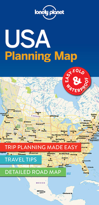 Lonely Planet USA Planning Map Cover Image