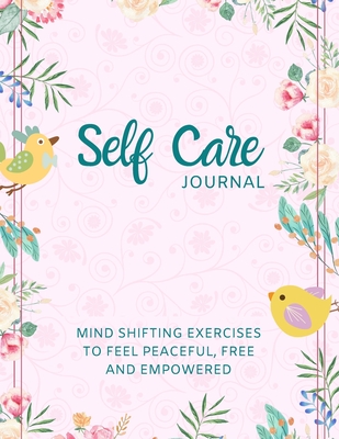 Positive Thoughts Meditation: Beautiful 12-Month Positive Thoughts Notebook with Mood Tracker, Self Care Checklist, Inspirational Quotes, Self Refle