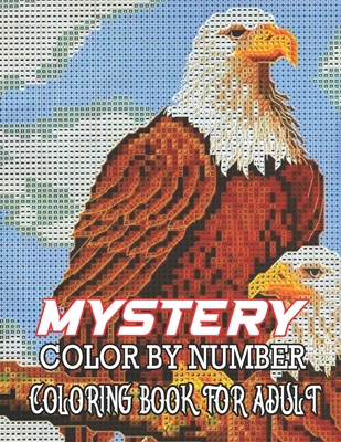 MyStery Color By Numbers Adults Coloring Book: Animal Stress