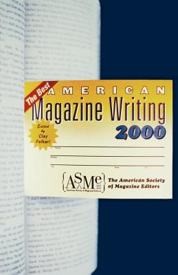 Cover for The Best American Magazine Writing 2000