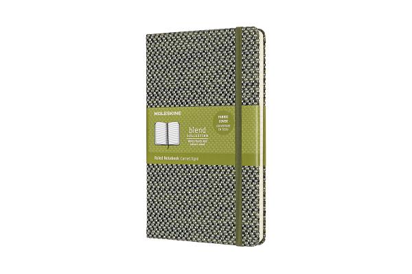 Moleskine Blend Limited Collection Notebook, Large, Ruled, Green (5 x 8.25) Cover Image
