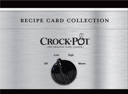 Crockpot Recipe Card Collection Tin (Silver) Cover Image