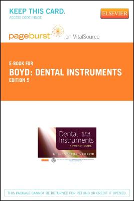 Dental Instruments - Elsevier eBook on Vitalsource (Retail Access Card): A Pocket Guide Cover Image