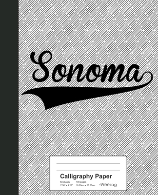 Calligraphy Paper: SONOMA Notebook Cover Image