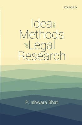 Idea and Methods of Legal Research Cover Image