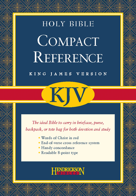 Compact Reference Bible-KJV-Magnetic Closure Cover Image