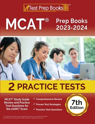 MCAT Prep Books 2023-2024: MCAT Study Guide Review and 2 Practice Tests for the AAMC Exam [7th Edition] By Joshua Rueda Cover Image