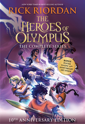 The Heroes of Olympus Paperback Boxed Set (10th Anniversary Edition) By Rick Riordan Cover Image