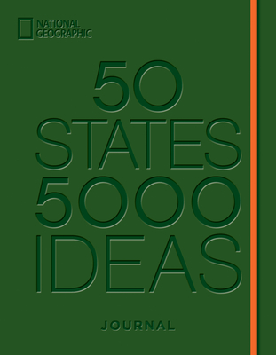 50 States, 5,000 Ideas Journal By National Geographic Cover Image