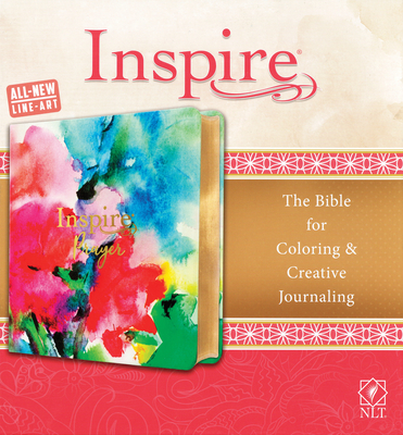 Inspire Prayer Bible NLT (Leatherlike, Joyful Colors with Gold Foil Accents): The Bible for Coloring & Creative Journaling Cover Image