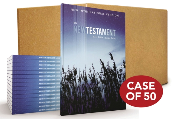 Niv, Outreach New Testament, Large Print, Paperback, Case of 50 Cover Image
