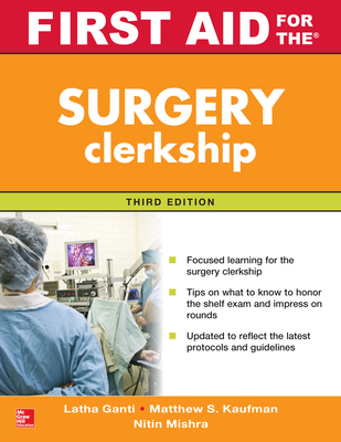 First Aid for the Surgery Clerkship, Third Edition Cover Image
