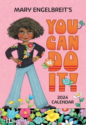 Mary Engelbreit's 12-Month 2024 Monthly Pocket Planner Calendar: You Can Do It Cover Image