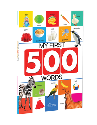 My First 500 Words: Early Learning Picture Book Cover Image