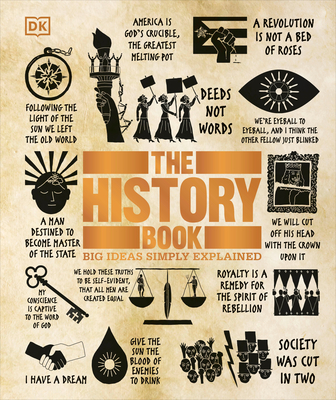 The History Book: Big Ideas Simply Explained (DK Big Ideas) By DK Cover Image