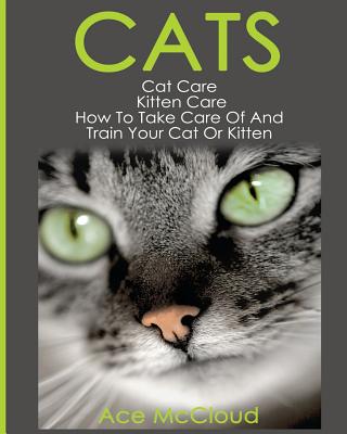Cats: Cat Care: Kitten Care: How To Take Care Of And Train Your Cat Or Kitten Cover Image