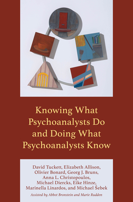 Knowing What Psychoanalysts Do and Doing What Psychoanalysts Know Cover Image