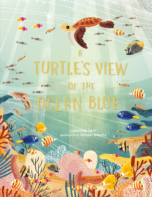 A Turtle's View of the Ocean Blue Cover Image
