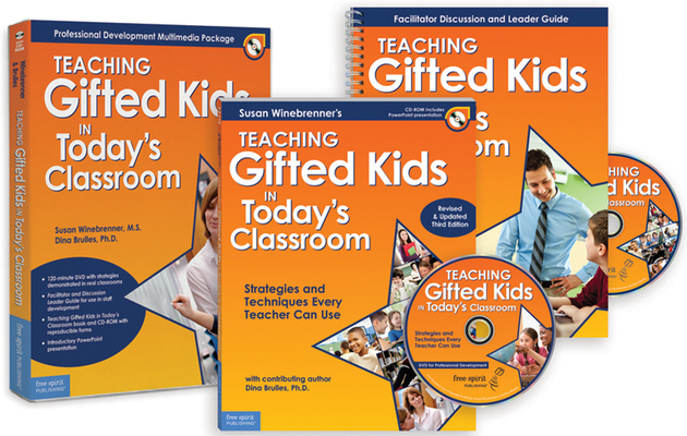 Teaching Gifted Kids in Today’s Classroom Professional Development Multimedia Package (Free Spirit Professional™) By Susan Winebrenner, M.S., Dina Brulles, Ph.D. Cover Image