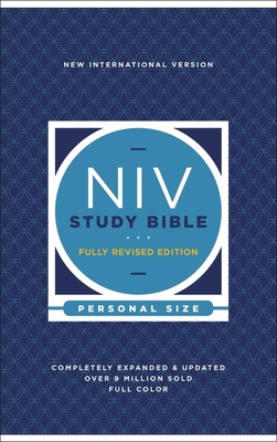 NIV Study Bible, Fully Revised Edition, Personal Size, Hardcover, Red Letter, Comfort Print Cover Image
