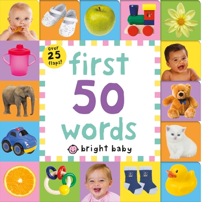 Lift-the-Flap Tab: First 50 Words (Lift-the-Flap Tab Books) By Roger Priddy Cover Image