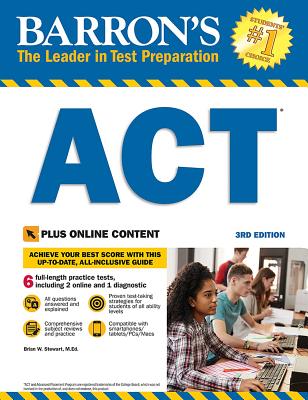 Barron's ACT with Online Tests (Barron's Test Prep)