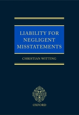 Liability for Negligent Misstatements Cover Image