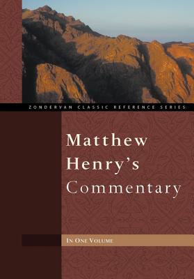 Matthew Henry's Commentary (Zondervan Classic Reference) Cover Image