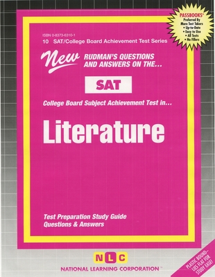 Literature (SAT #10) By National Learning Corporation Cover Image