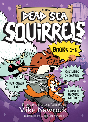 The Dead Sea Squirrels 3-Pack Books 1-3: Squirreled Away / Boy Meets Squirrels / Nutty Study Buddies By Mike Nawrocki, Luke Séguin-Magee (Illustrator) Cover Image