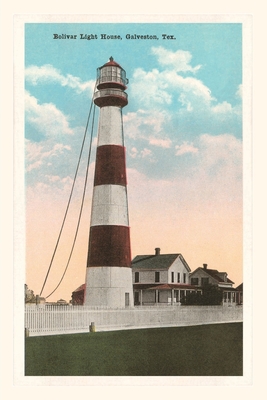 Vintage Journal Bolivar Lighthouse, Galveston, Texas By Found Image Press (Producer) Cover Image