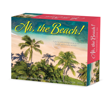 Ah, the Beach! 2024 6.2 X 5.4 Box Calendar Cover Image