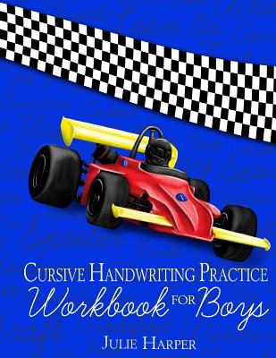 Cursive Handwriting Practice Workbook for Boys Cover Image