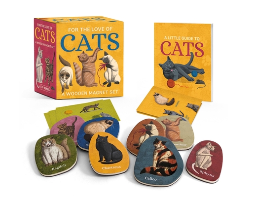 For the Love of Cats: A Wooden Magnet Set (RP Minis) By Eliza Berkowitz Cover Image