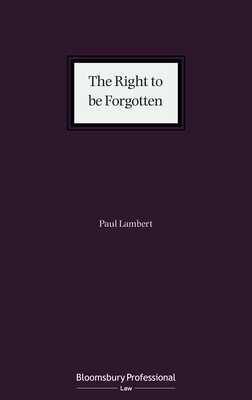 The Right to be Forgotten Cover Image