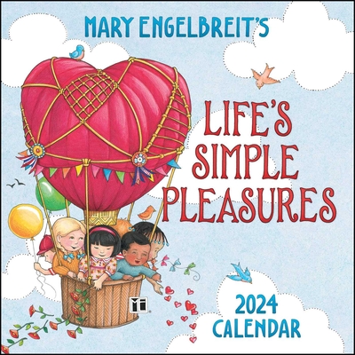 Mary Engelbreit's 2024 Mini Wall Calendar: Life's Simple Pleasures Cover Image