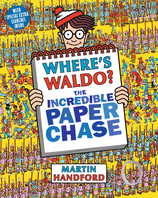 Where's Waldo? The Incredible Paper Chase By Martin Handford, Martin Handford (Illustrator) Cover Image